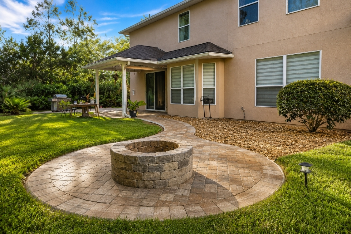 Patio paver project in Jacksonville FL